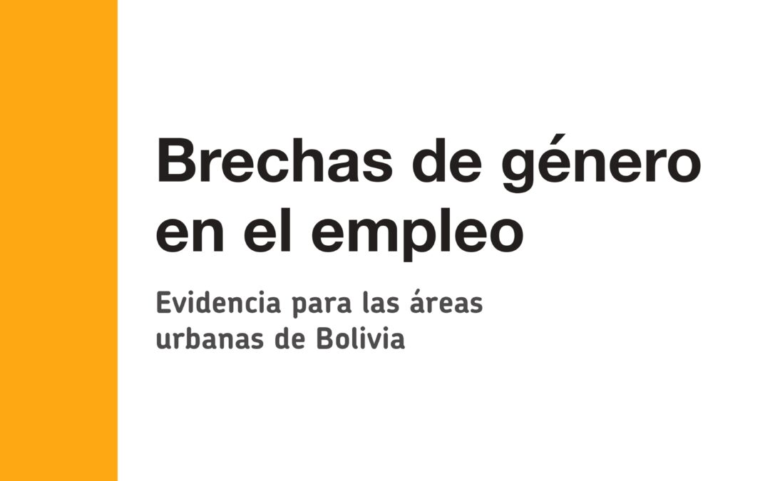 Brechas de género en el empleo